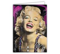 IETSCPXL-19770 MAXI GRANDE CARTE XL 22x31cm Marilyn Monroe Attrice Cantante Americana CELEBRITY ICONS Sidney Maurer LICENZA UFFICIALE - Interni 44x31cm con busta, partenza compleanno