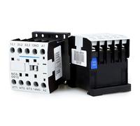 IEUMJNAT 1 pz Mini contattore CA NXC-09M10 NC6-0910 9A NXC-06M10 NC6-0610 6A 1NO Normalmente Aperto 1NC AC220V 24V 380V(NXC-06M01 AC,220V)