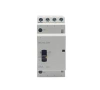 IEUMJNAT Contattore modulare CA Domestico MCH8-25M 4P 25A 220V/230V 50/60HZ con Interruttore di Controllo Manuale 1 pz.(2NO 2NC)