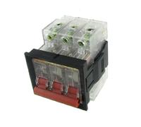 IEUMJNAT Interruttore Automatico miniaturizzato Trasparente AC 400V 32A 3P con Staffa