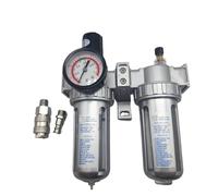 IEUMJNAT SFC-400 SFC-300 SFC-200 Compressore d'Aria Filtro Aria Regolatore Separatore Olio-Acqua Filtro idrofobico Valvola di Regolazione della Pressione Scarico Automatico(SFC-400-Eu-SM+PM)