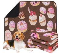 IEUUMLER 2 pezzi Traversine Lavabili per Cani, Riutilizzabili Assorbenti Rapidi Tappetini Cane Puppy Pads per Cani, Gatti, Porcellini d'India EU015