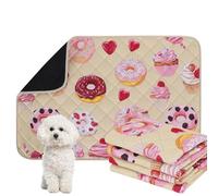 IEUUMLER 2 pezzi Traversine Lavabili per Cani, Riutilizzabili Assorbenti Rapidi Tappetini Cane Puppy Pads per Cani, Gatti, Porcellini d'India EU015