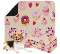 IEUUMLER 2 pezzi Traversine Lavabili per Cani, Riutilizzabili Assorbenti Rapidi Tappetini Cane Puppy Pads per Cani, Gatti, Porcellini d'India EU015
