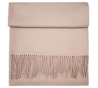 iEverest Sciarpa Pashmina Scialle da Donna e Uomini - Super Morbido Colore Solido Inverno Sciarpa Stola - Con Nappine Caldo Grande Sciarpa di Avvolge Scialle Lungo Sciarpe 78,8x28 Pollici 250g(Cachi)
