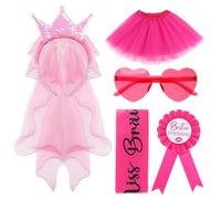 iewrtcin Addio al celibato, costume da uomo, 5 pezzi, accessori per feste JGA, accessori per costume da uomo, accessori per feste e matrimoni