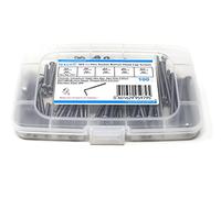 Iexcell 100 pz m3 x 30 mm/35 mm/40 mm/45 mm/50 mm interno hex Drive Button Head Cap viti kit, acciaio INOX 304