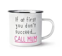 If At First You Non Avere Successo Call Mamma Smalto Tazza Mamme Day Divertente