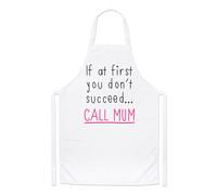 If At First You Non Succeed Call Mamma Chef Grembiule Day Divertente Cucinare