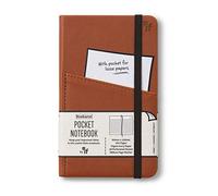 Independent Fabrication – Taccuino Bookaroo A6 – 192 pagine, a righe, marrone