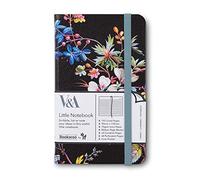 IF- Bookaroo V&A A6 notebook, 192 pages, lined, Kilburn Black Floral