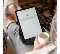 IF - BookTails, comodo pouf in tela morbida per libri e tablet, per leggere, giocare e guardare - Facile da pulire - Gatto