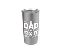 If Dad Can't Fix It No One Can Bicchiere termico in acciaio inox doppia parete