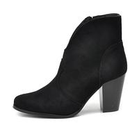 IF Fashion Scarpe da Donna Stivali Stivaletti Cowboy Western Camperos Texani D8158 nero N.37