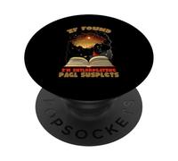 IF FOUND I'M INTERROGATING PAGE SUSPECTS PopSockets PopGrip Adesivo