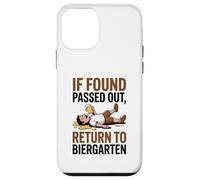 If Found Passed Out Return to Biergarten Oktoberfest Drunk Custodia per iPhone 12 mini
