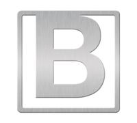 IF Helvetica - Segnalibro con lettera B