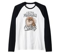 If I Can't Bring My Pomeranian, I'm Not Coming Pup Lover Maglia con Maniche Raglan
