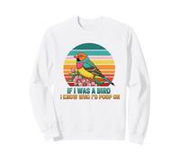 If I Was A Bird I Know Who I'd Poop On Felpa