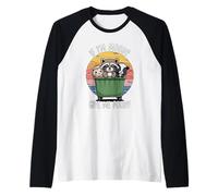 If I'm Moody Give Me Foody Maglia con Maniche Raglan