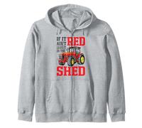 If It Ain't Red Leave It in The Shed Felpa con Cappuccio