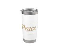 If It Cost Me My Peace It's Too Expensive Positive Saying Bicchiere termico in acciaio inox doppia parete