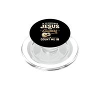 If It Involves Jesus and Guitars Guitarist Christian Music PopSockets PopGrip per MagSafe