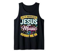 If It Involves Jesus & Music Count Me in Christian Musician Canotta