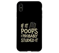 If It Poops Probabilmente l"ho studiato divertente zoologo Custodia per iPhone XS Max