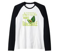 If Life Gives You Avocado Make Guacamole Avocado Maglia con Maniche Raglan