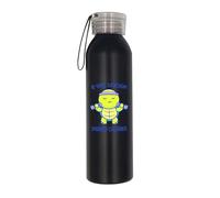 If Only Sarcasm Burned Calories, divertente bottiglia d'acqua a forma di tartaruga, bottiglia isolata, in acciaio inox
