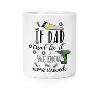 If Papà Can'T Fix It We Know We'Re Avvitato Trucco Pennello Matita Pentola Babbo