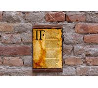 IF Poem Art Print IF Poem di Rudyard Kipling If Poem Wall Art If you can If