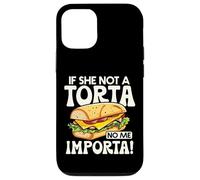 If She Not A Torta No Me Importa Divertente Spanglish Food Humor Custodia per iPhone 12/12 Pro