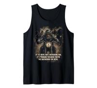 If The Devil Isn't Bothering You... Men Christian Motorcycle Canotta