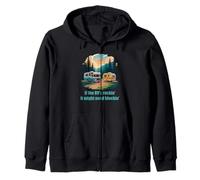 If The RV's Rockin', It Might Need Blockin' Camper Trailer Felpa con Cappuccio