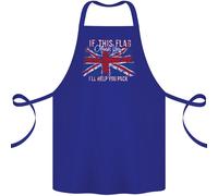 If This Bandiera Offends You Union Jack Britain Cotone Grembiule 100% Biologico