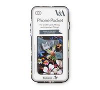 IF V & A Bookaroo Phone Pocket Kilburn Nero Floreale Taglia Unica