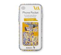 IF - V&A Bookaroo self-adhesive phone pocket, Morris Tulip & Willow
