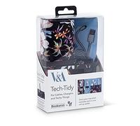 IF - V&A Bookaroo Tech-Tidy, Kilburn Black Floral