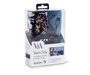 IF - V&A Bookaroo Tech-Tidy, Kilburn Black Floral