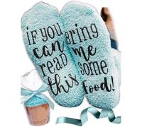“If You Can Read This Bring Me Some Food! ” - Gifts For Women Present for Her - Perfect Wife Birthday Cupcake Gift Packaging Romantic Hostess Housewarming Novelty Food Lover Warm Funny Socks