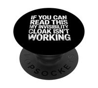 If You Can Read This My Cloak Failed - PopSockets PopGrip Adesivo