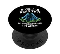 If You Can Read This My Cloak Failed PopSockets PopGrip Adesivo