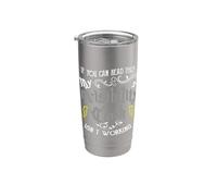 If You Can Read This My Invisibility Cloak Isn't Working Fun Bicchiere termico in acciaio inox doppia parete