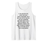 If You Can Read This You Are Too Close Canotta