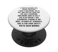 If You Can Read This You Are Too Close PopSockets PopGrip Adesivo