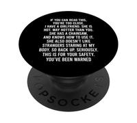 If You Can Read This You Are Too Close PopSockets PopGrip Adesivo