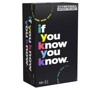 If You Know You Know, Giochi da Tavolo Adulti, Giochi in Scatola Divertenti per Feste tra Amici, Giochi di Carte Adulti con Domande Scomode, Gioco Veloce, Durata Regolabile, 2 - 6 Giocatori, 18+ Anni