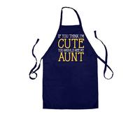 If You Pensare I'M Carino, See My Zia - Unisex Bambini Grembiule - Auntie Love